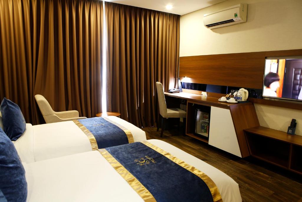 Трехместный (Трехместный номер) отеля Ciao Saigon Hotel & Spa, Хошимин