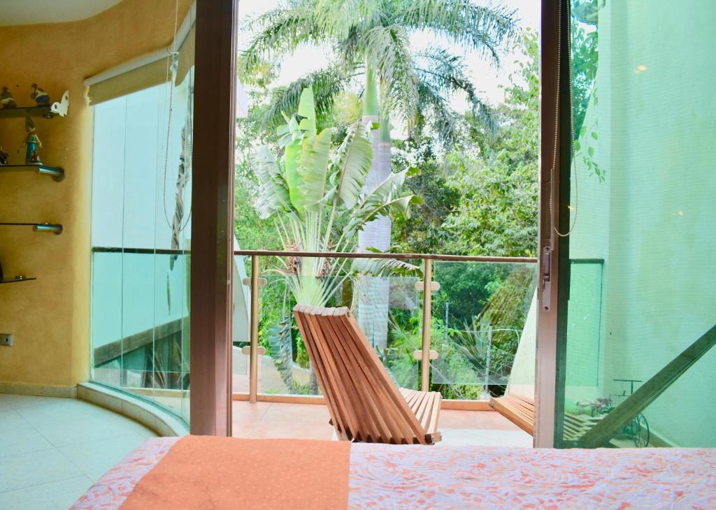 Двухместный (Двухместный номер с 1 кроватью, вид на сад) семейного отеля Casa de la Selva, Канкун