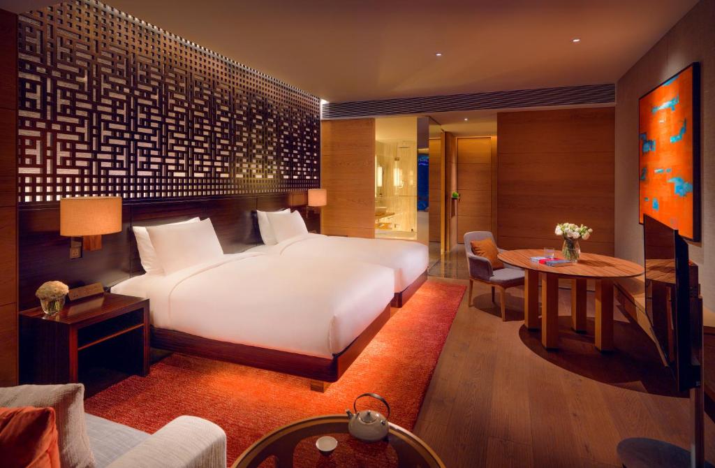 Двухместный (2 Double Beds Park View), Park Hyatt Guangzhou