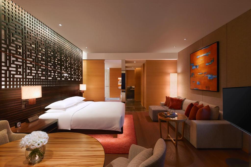 Двухместный (1  King Bed River View), Park Hyatt Guangzhou