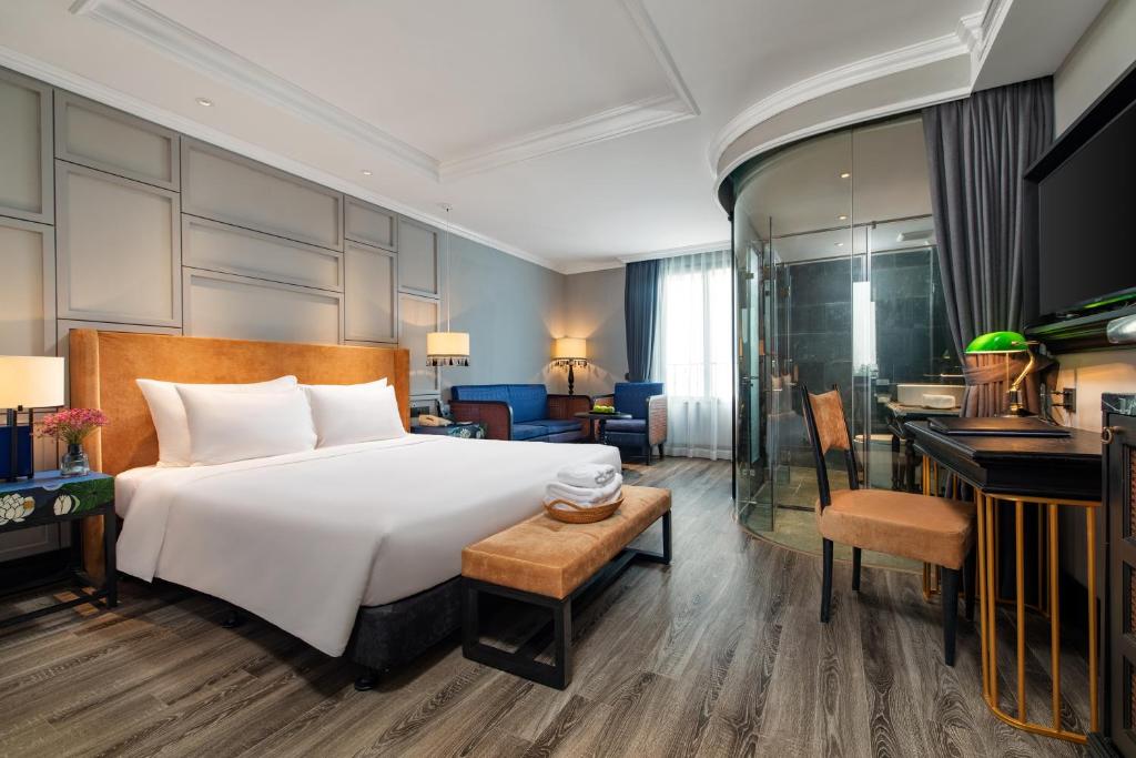 Двухместный (Двухместный номер Solarium с 1 кроватью или 2 отдельными кроватями) отеля Solaria Hanoi Hotel, Ханой