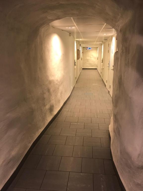Номер (Спальное место на двухъярусной кровати в общем номере для мужчин и женщин) хостела Hostel Dalagatan, Стокгольм