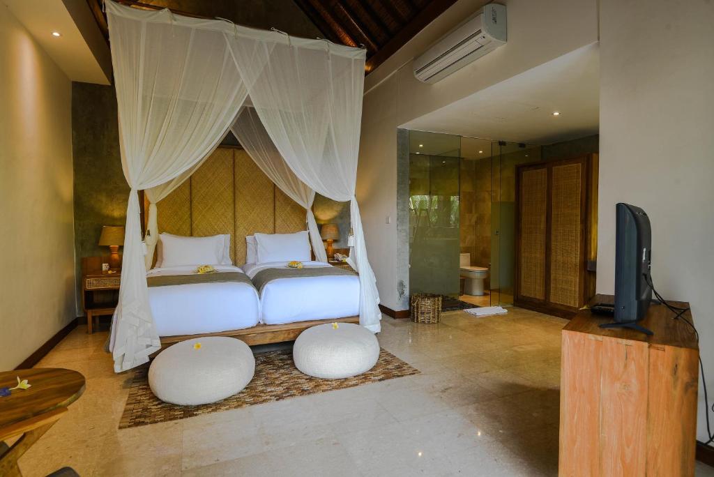 Вилла (Вилла с 2 спальнями у бассейна), Purana Suite Ubud