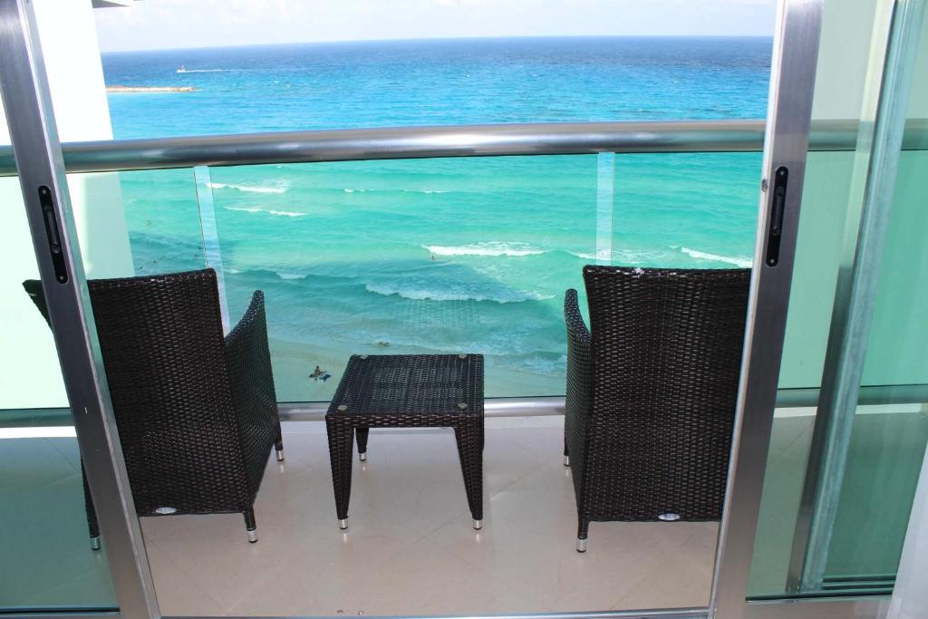 Сьюит (Люкс в пентхаусе с видом на океан) отеля Ocean Dream BPR, Канкун