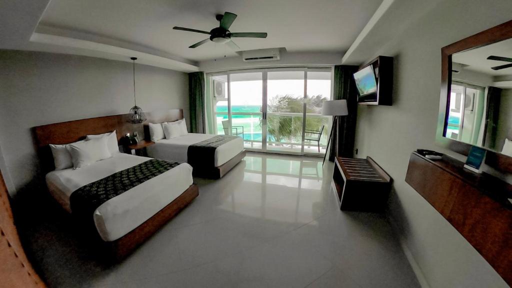 Сьюит (Полулюкс с видом на море) отеля Ocean Dream BPR, Канкун