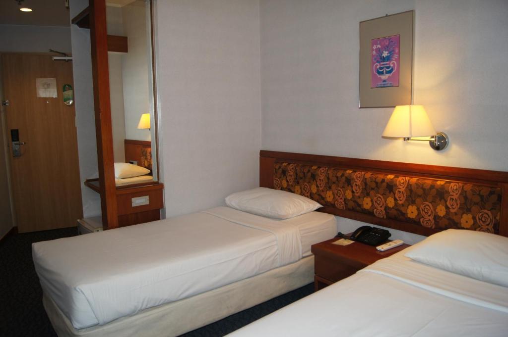 Двухместный (Стандартный двухместный номер с 2 отдельными кроватями) отеля Robertson Quay Hotel, Сингапур (город)