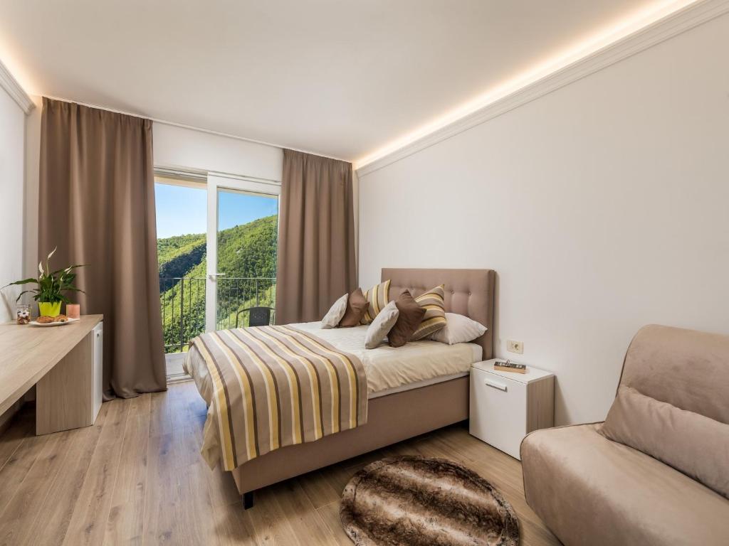 Двухместный (Двухместный номер с 1 кроватью и балконом) отеля Pansion Villa Betina, Ловран