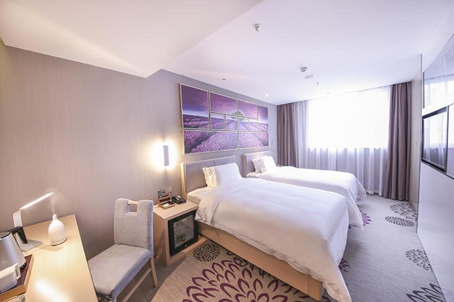 Двухместный (Двухместный номер Делюкс с 2 отдельными кроватями) отеля Lavande Hotel Beijing Guanganmen Daguan Garden, Пекин