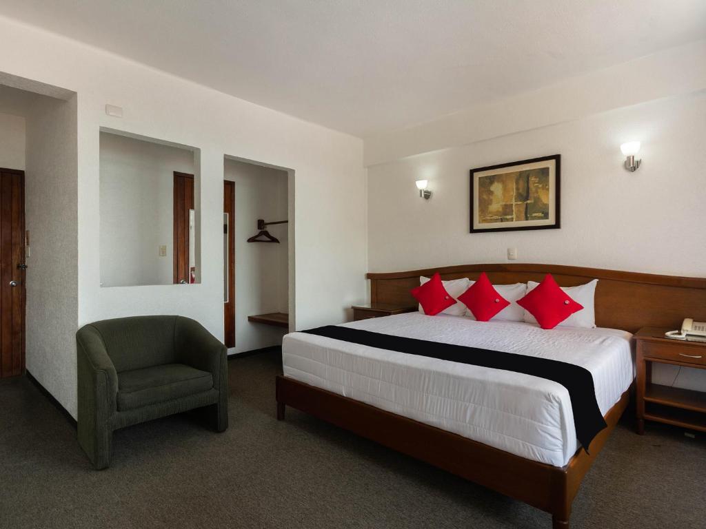Двухместный (Улучшенный номер с красивым видом) отеля Hotel Florida de Tuxpan, Туспам-де-Родригес-Кано
