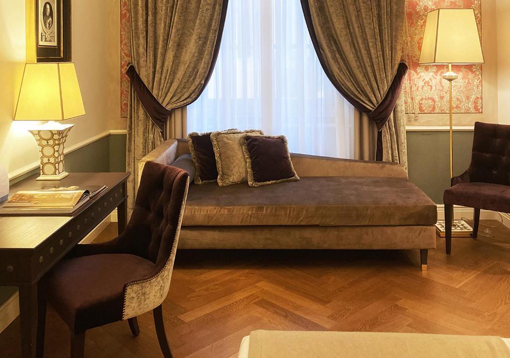 Двухместный (Представительский двухместный номер с 1 кроватью) отеля Palazzo Roselli Cecconi, Флоренция