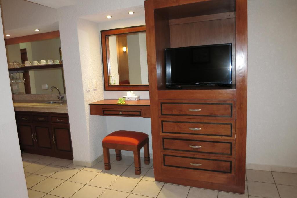 Двухместный (Стандартный двухместный номер с 1 кроватью) курортного отеля Hotel Palmas De Cortez, Лос-Баррилес