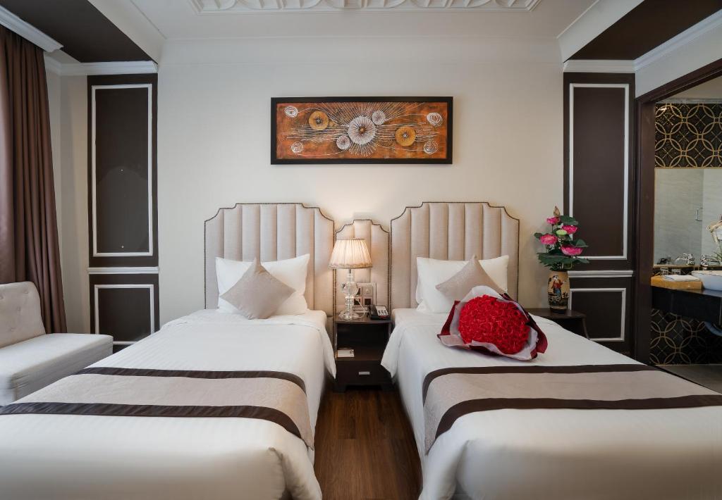 Двухместный (Двухместный номер с 1 кроватью или 2 отдельными кроватями) отеля Cicilia Saigon Hotels & Spa, Хошимин