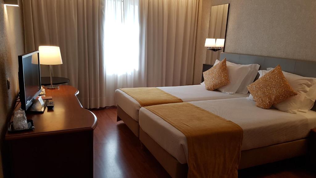 Двухместный (Двухместный номер с 2 отдельными кроватями) отеля Hotel 3K Madrid, Лиссабон