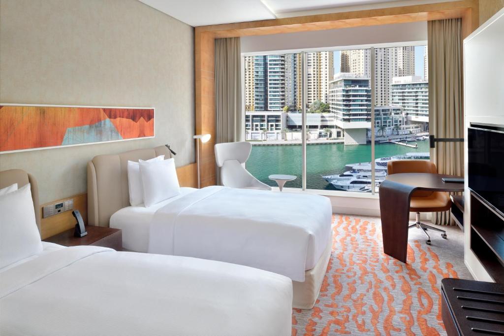 Двухместный (Номер «Премиум») отеля Crowne Plaza Dubai Marina, Дубай