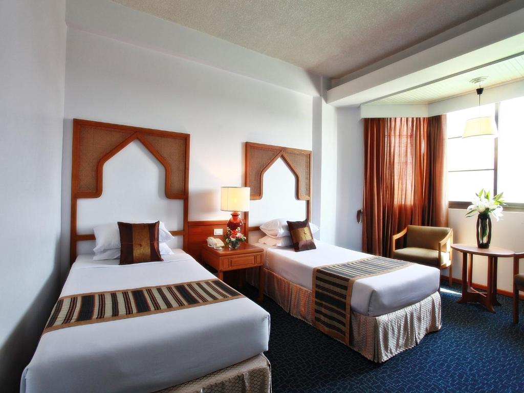 Двухместный (Двухместный номер Делюкс с 1 кроватью или 2 отдельными кроватями) отеля Chiang Mai Phucome, Чиангмай