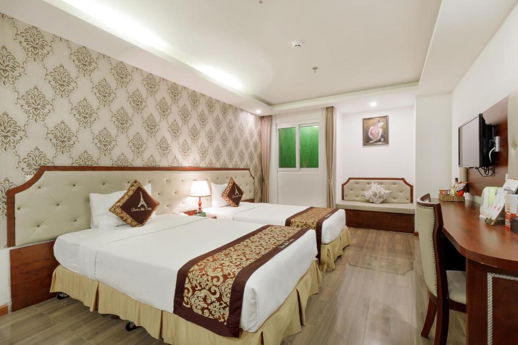 Двухместный (Стандартный двухместный номер с 2 отдельными кроватями) отеля Paris Nha Trang Hotel, Нячанг