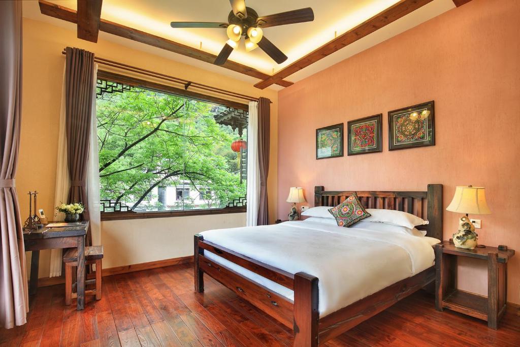 Семейный (Семейный суперлюкс), Yangshuo Mountain Nest Boutique Hotel