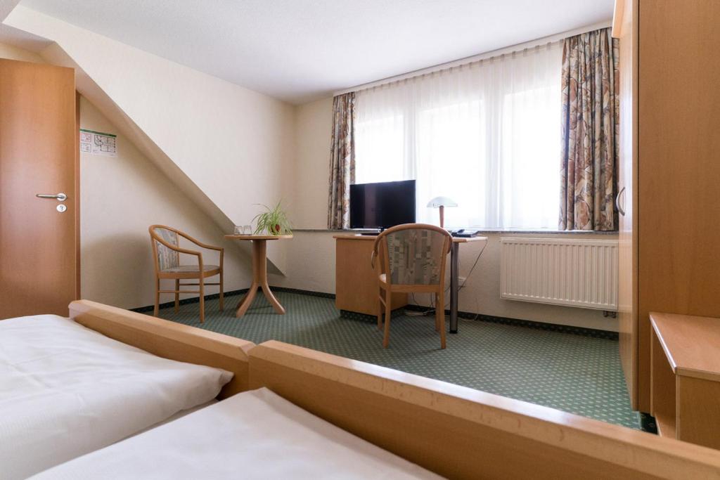 Двухместный (Двухместный номер с 1 кроватью) отеля Hotel am Schloß, Шверин