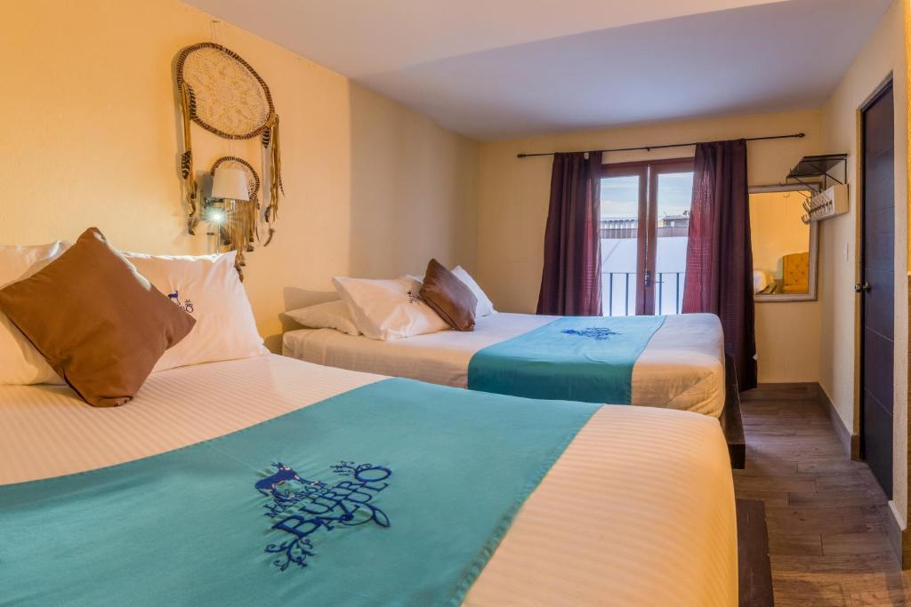 Двухместный (Двухместный номер с 2 отдельными кроватями) отеля Moss Hotel & Spa, Керетаро