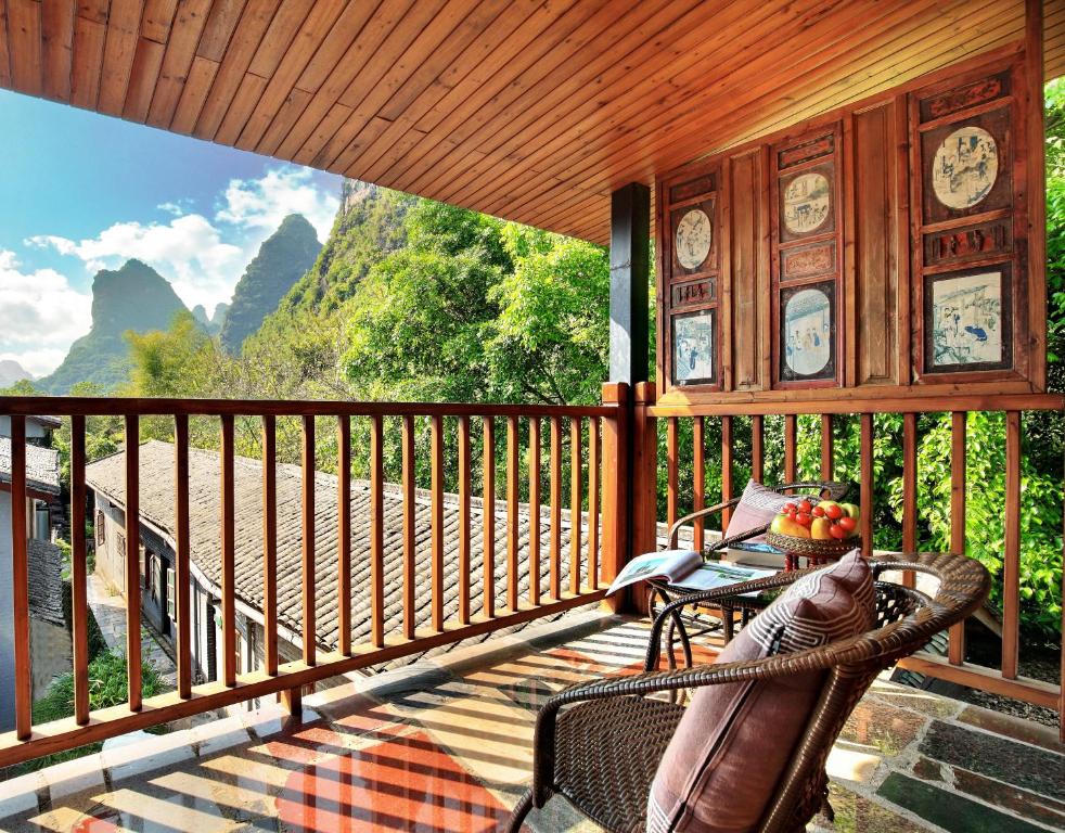 Двухместный (Rear View Twin), Yangshuo Mountain Retreat