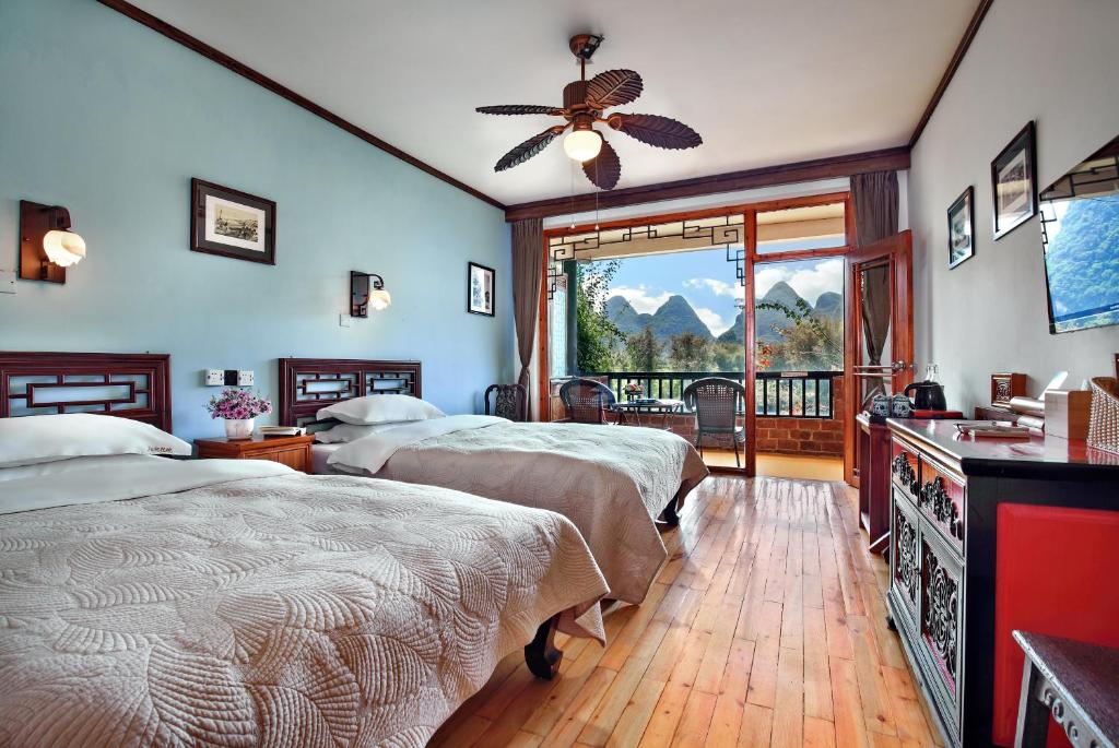 Двухместный (River view Superior Twin Bed), Yangshuo Mountain Retreat