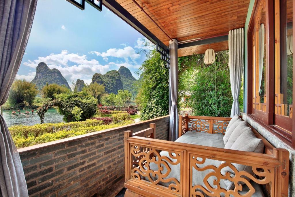 Семейный (River view Family Suite Terrace), Yangshuo Mountain Retreat