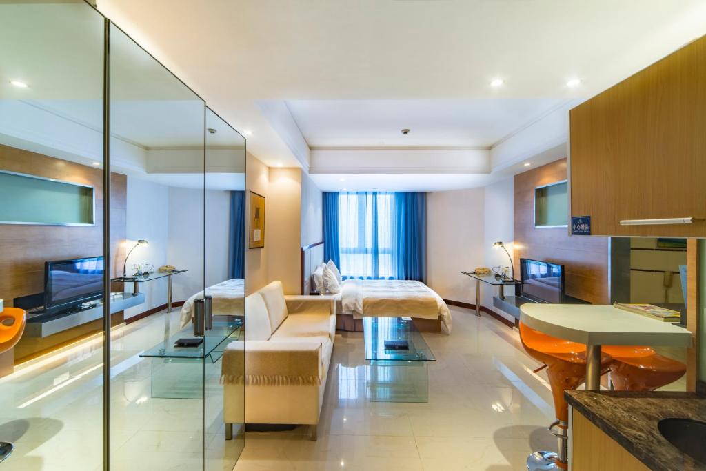 Двухместный (Двухместный номер с 1 кроватью) отеля Ming Guang International Grand Hotel Haikou, Хайкоу