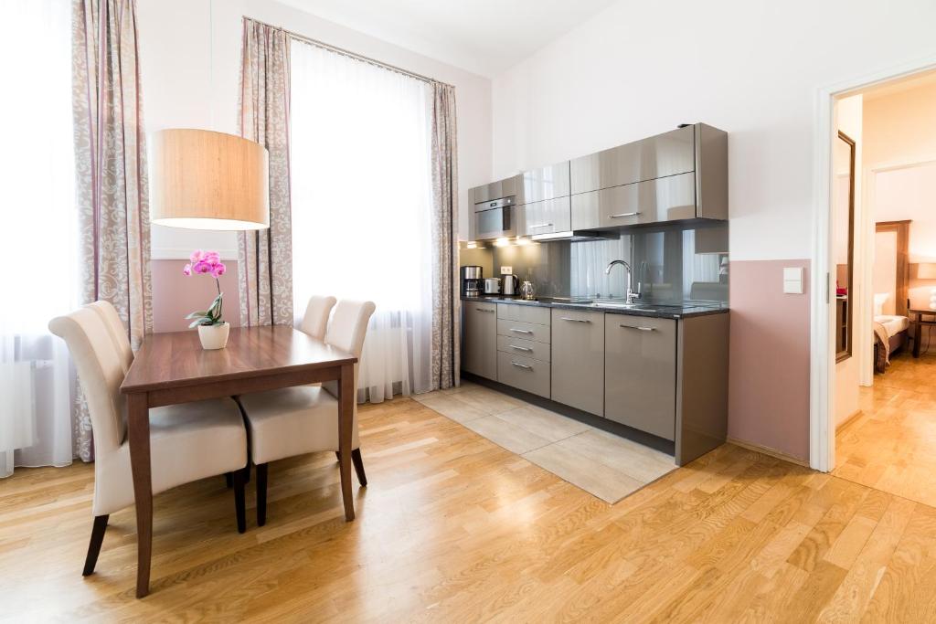 Двухместный (Апартаменты с 1 спальней) апарт-отеля Aparthotel Am Schloss, Дрезден
