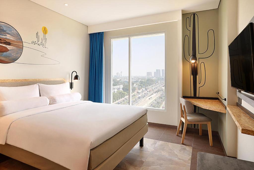 Двухместный (Улучшенный номер с кроватью размера «queen-size»), ibis Styles Jakarta Simatupang