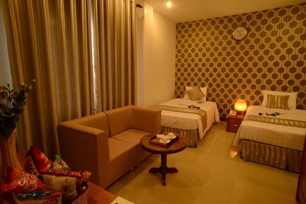 Двухместный (Улучшенный двухместный номер с 2 отдельными кроватями) отеля Lien Do Star Hotel, Баолок