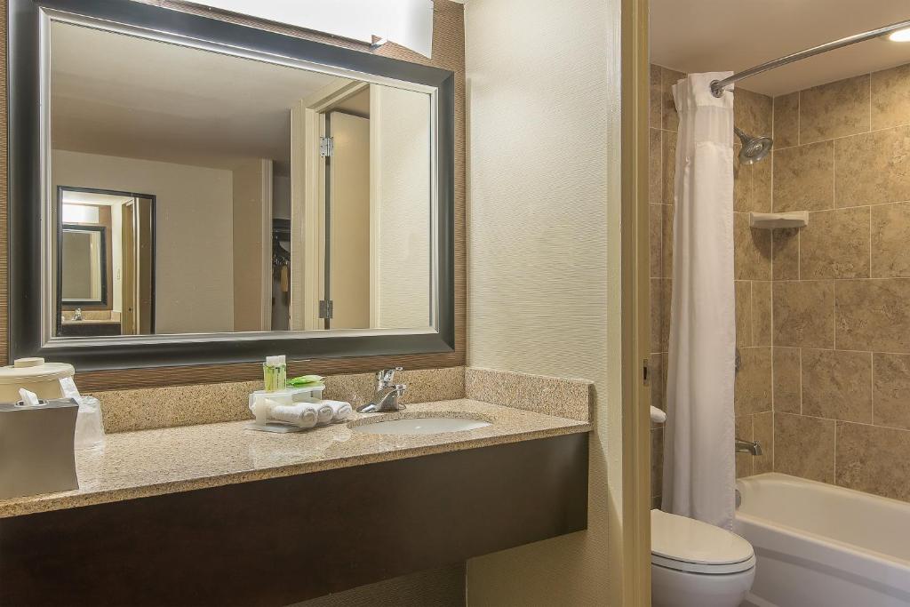 Двухместный (Номер с кроватью размера «queen-size» и ванной для гостей с ограниченными физическими возможностями - Для некурящих) отеля Holiday Inn Express Philadelphia-Midtown, an IHG Hotel, Филадельфия