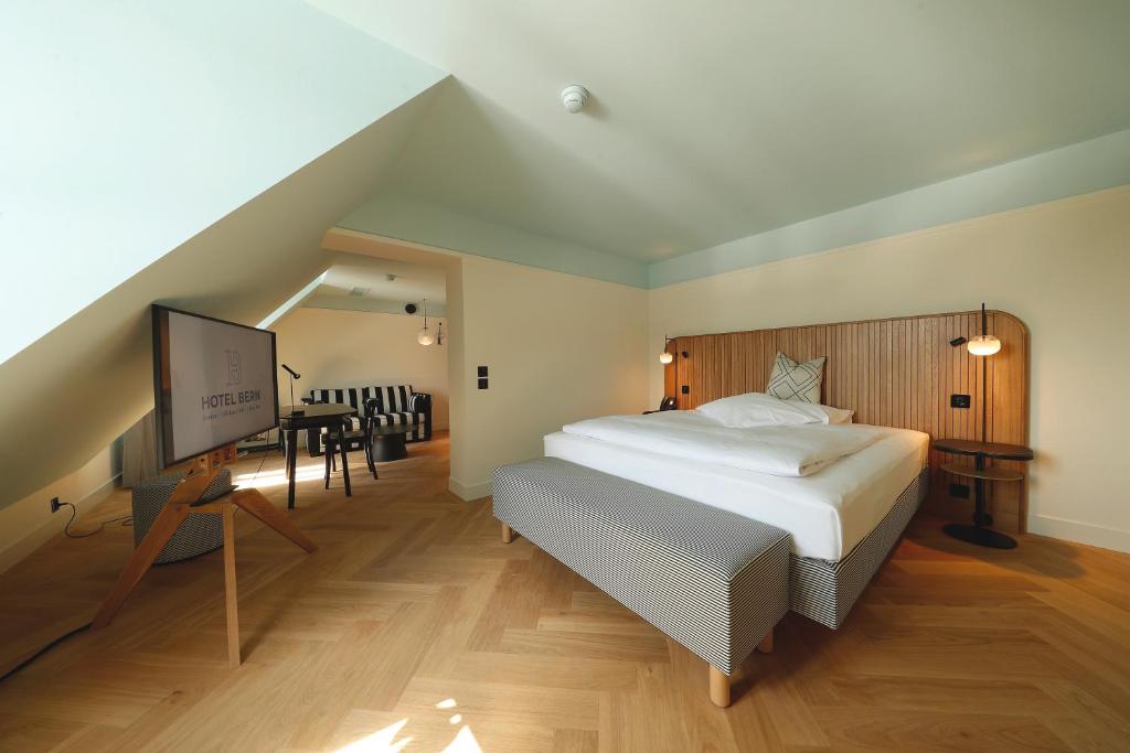 Апартаменты (Апартаменты с двуспальной кроватью и диваном-кроватью) отеля Best Western Hotel Bern, Берн