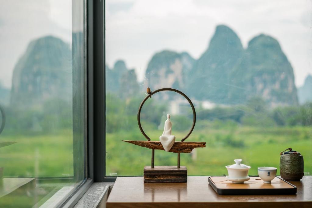 Трехместный (Triple Room with View free afternoon tea available), Yangshuo Zen Garden Resort