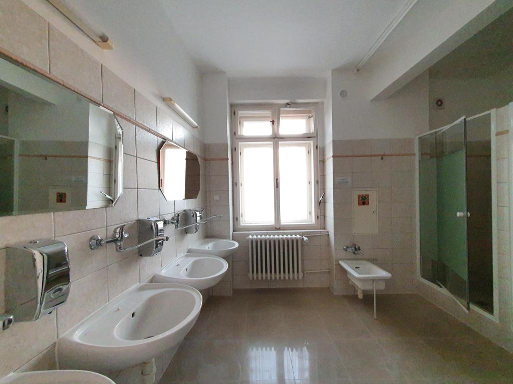 Четырехместный (Четырехместный номер с общей ванной комнатой) гостевого дома Jana Pension Domov Mládeže, Прага