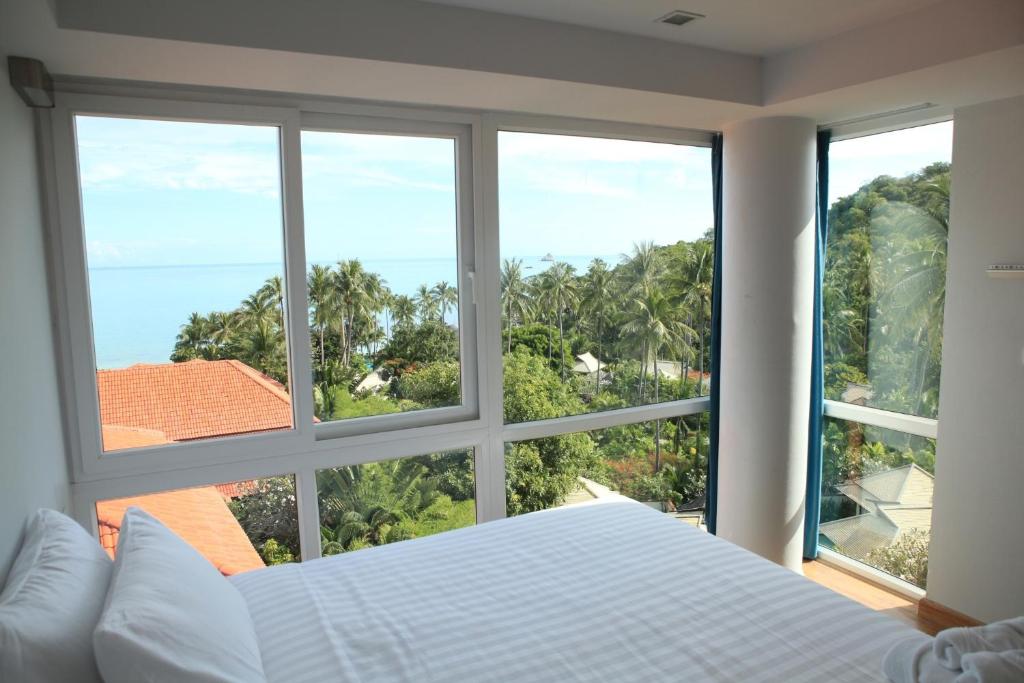 Апартаменты (Апартаменты с 1 спальней и видом на море) курортного отеля Nantra Thongson Bay Resort & Villas, Самуи