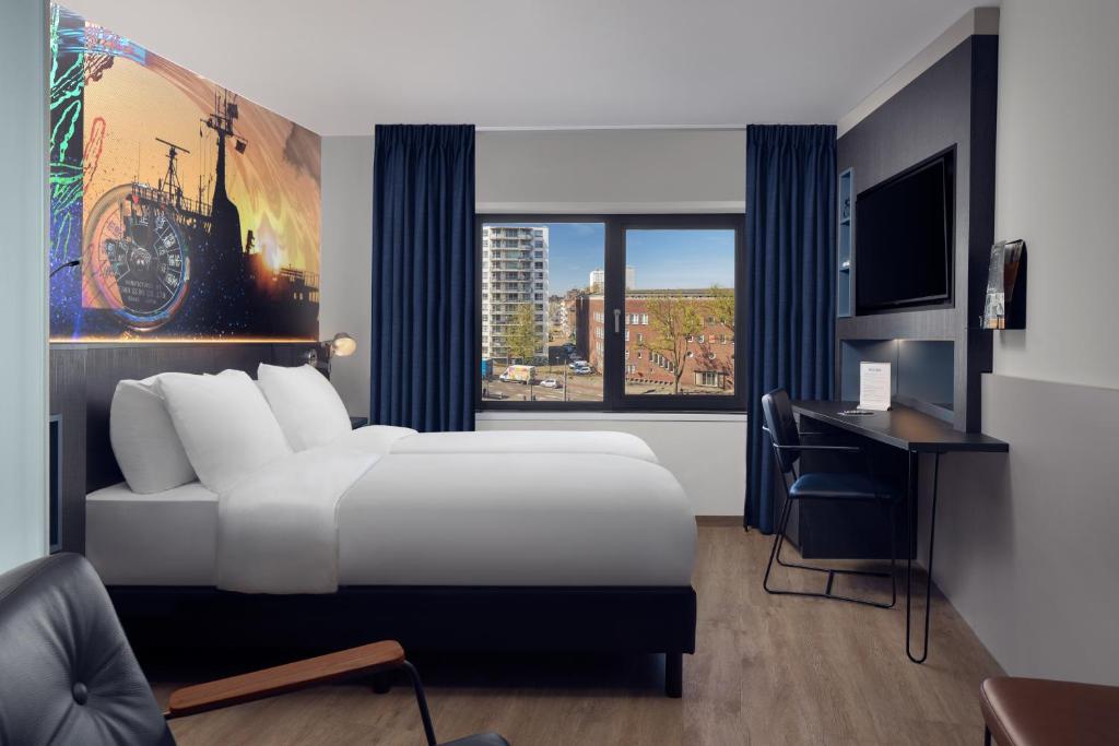 Двухместный (Cityview Twin Bed) отеля Inntel Hotels Rotterdam Centre, Роттердам