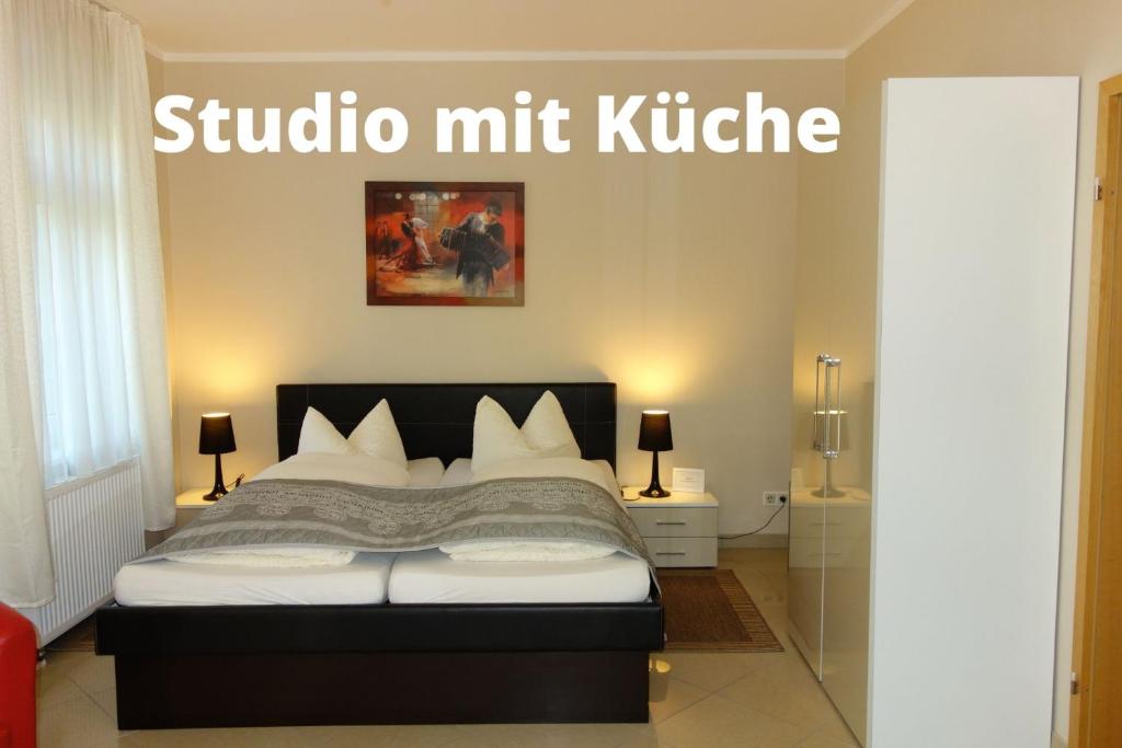 Студио (Номер-студио с видом на сад) апартамента Gästehaus Matthias, Дрезден