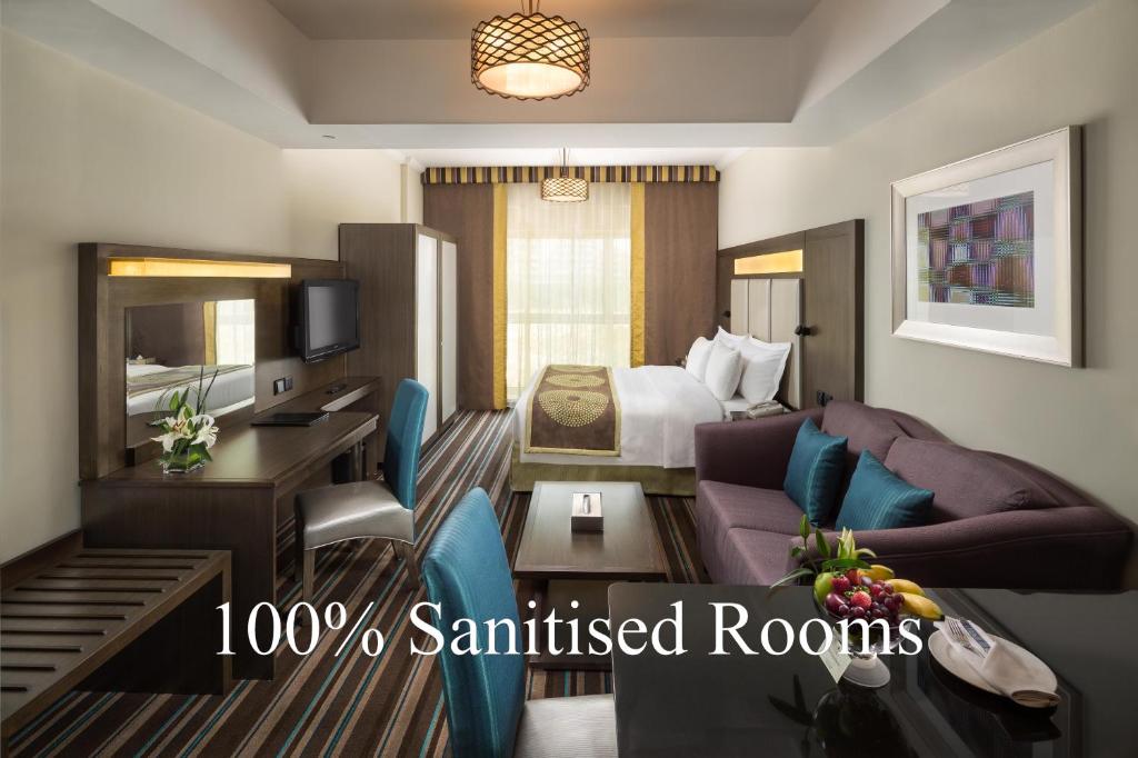 Студио (Специальное предложение - Номер-студио) апарт-отеля Savoy Central Hotel Apartments, Дубай