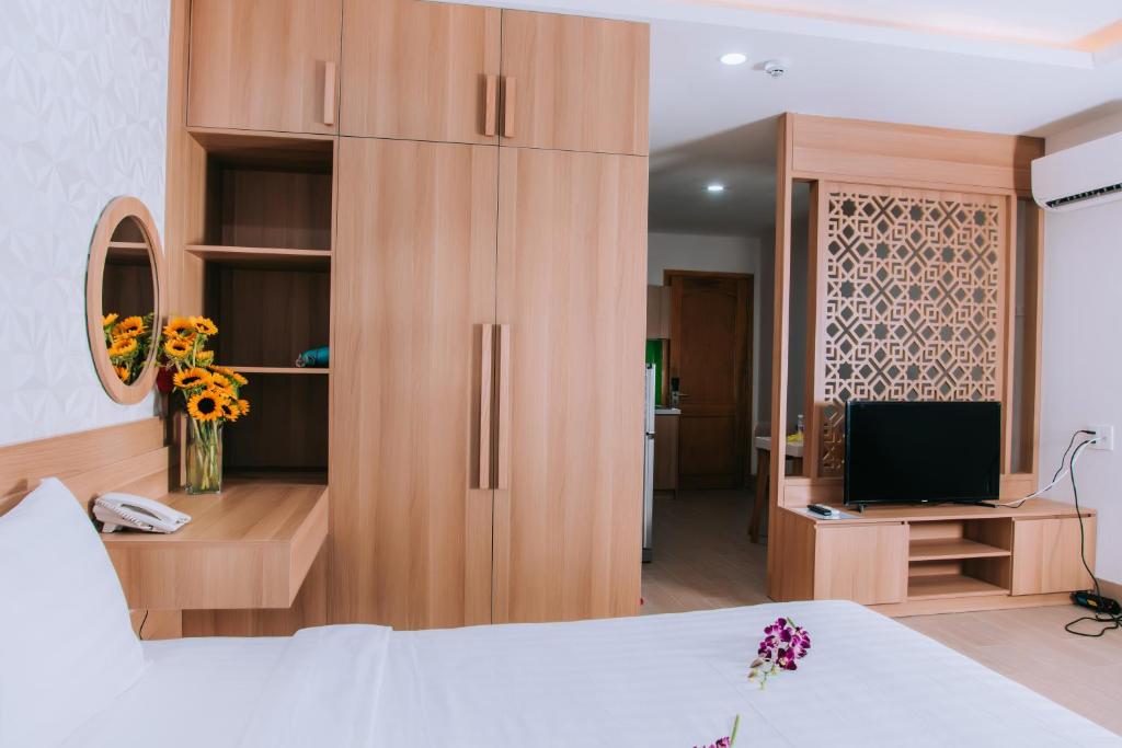 Апартаменты (Апартаменты-студио) отеля An Dương Hotel & Apartment, Дананг