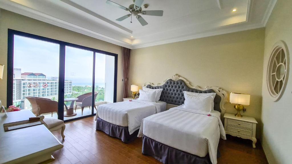 Двухместный (Стандартный двухместный номер с 2 отдельными кроватями) курортного отеля VinOasis Phu Quoc, Дуонг-Донг