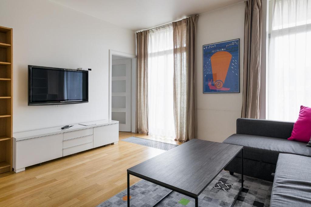 Апартаменты (One-Bedroom Apartment with Balcony (Max. 4 Adults)), Yourplace Biskupia Apartments