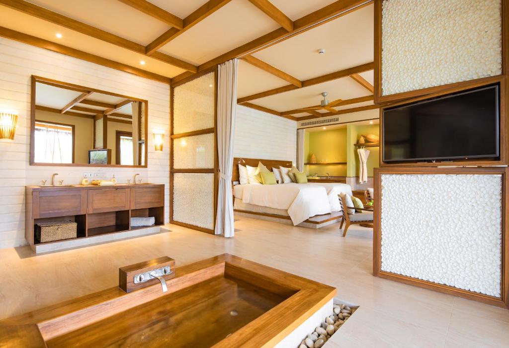 Вилла (Вилла с бассейном и 1 спальней (все спа-процедуры входят в стоимость)) курортного отеля Fusion Resort Phu Quoc - All Spa Inclusive, Дуонг-Донг