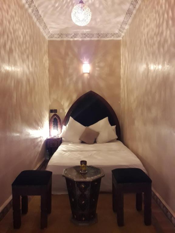 Двухместный (Улучшенный двухместный номер с 1 кроватью) отеля Riad Arjan, Марракеш