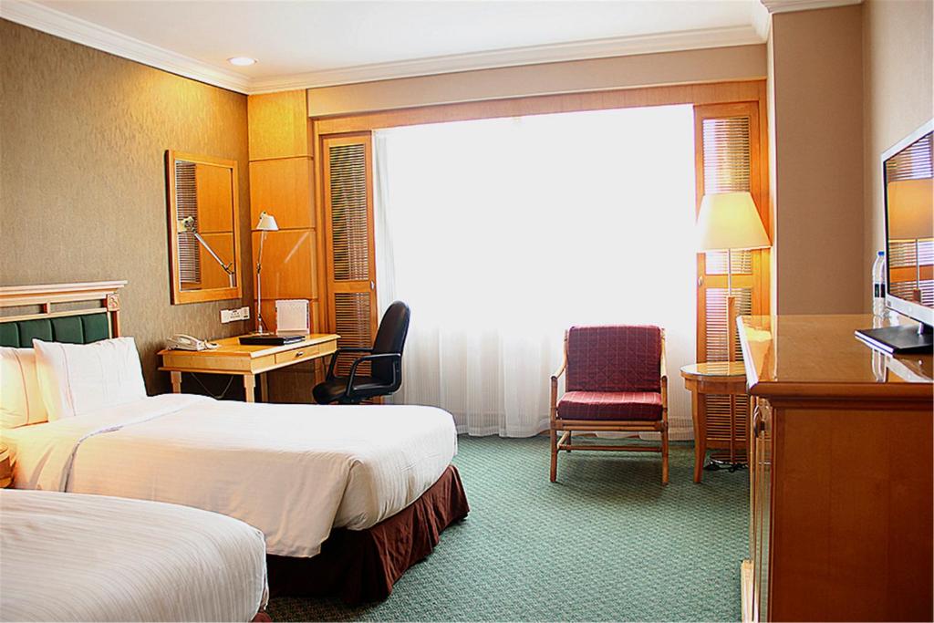 Двухместный (Специальное предложение - Улучшенный двухместный номер с 1 кроватью или 2 отдельными кроватями) отеля Grand Park Wuxi, Уси