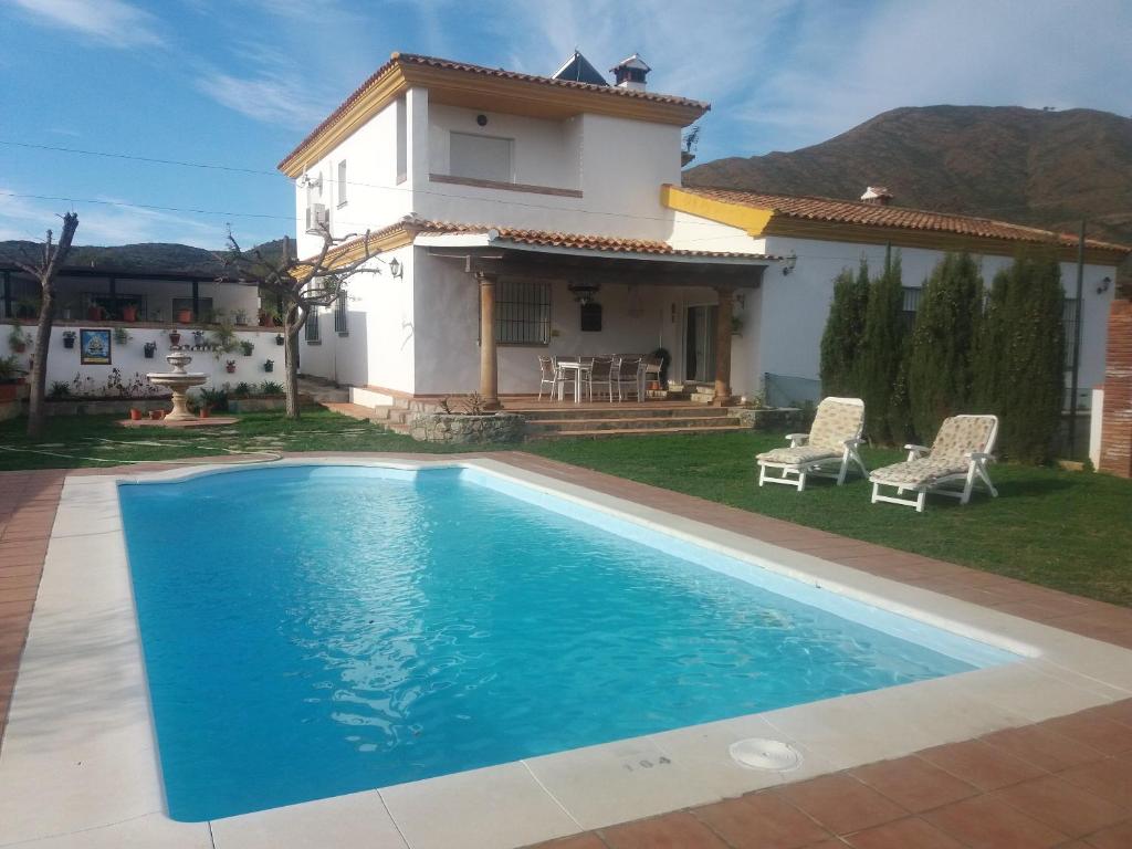 Villa with 4 bedrooms in Mijas with wonderful mountain view private pool enclosed garden