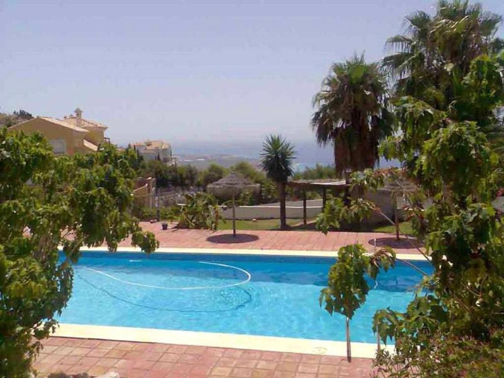 House with one bedroom in Salobrena with wonderful sea view shared pool furnished terrace 2 km from the beach