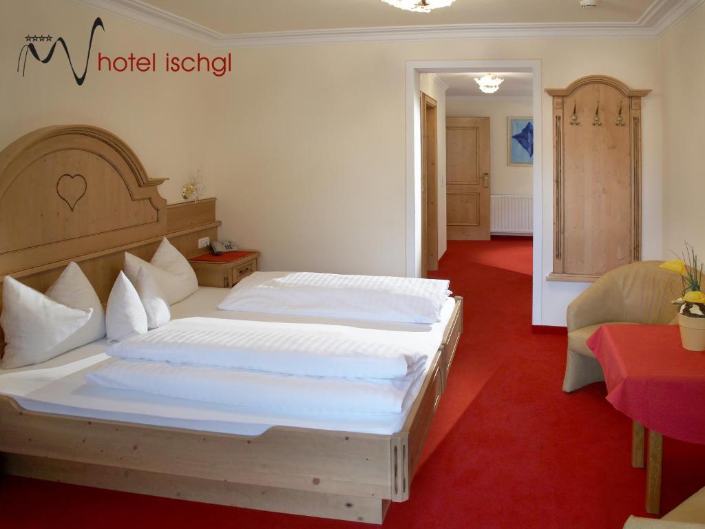 Двухместный (Двухместный номер «Комфорт» с 1 кроватью или 2 отдельными кроватями) отеля Hotel Ischgl, Ишгль