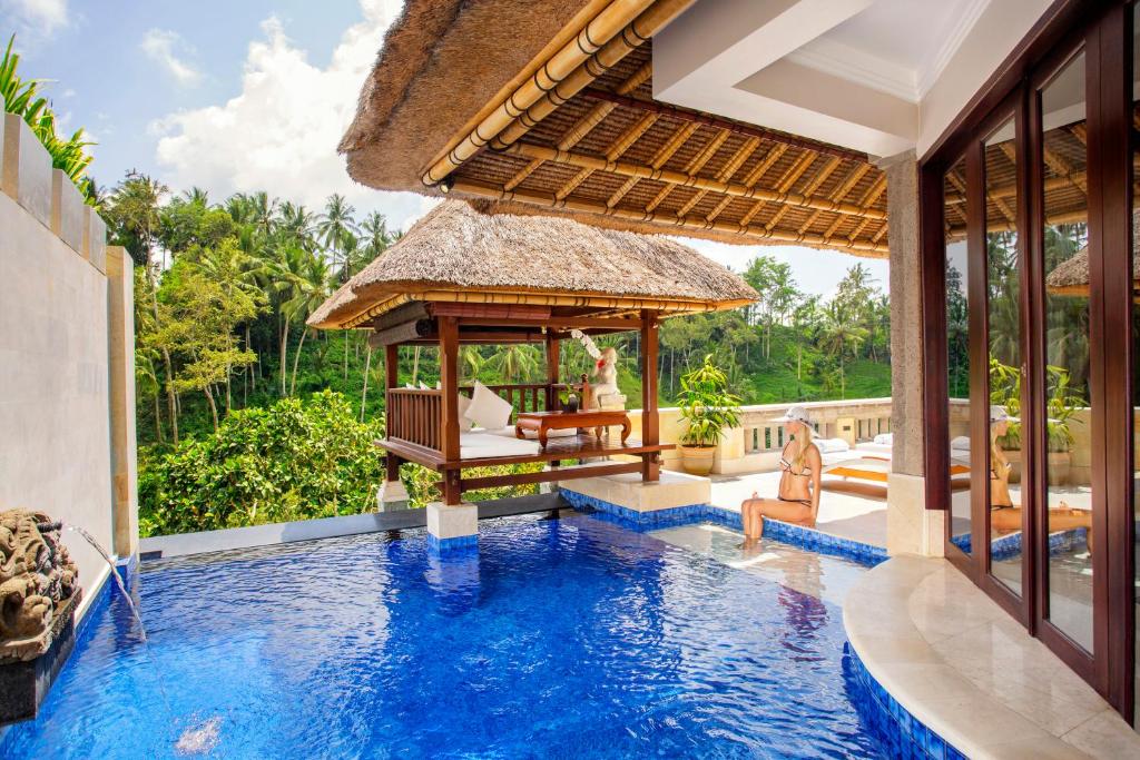 Вилла (Вилла с террасой, бассейном, видом на долину и бесплатным ваучером на посещение спа-центра) курортного отеля Viceroy Bali, Убуд