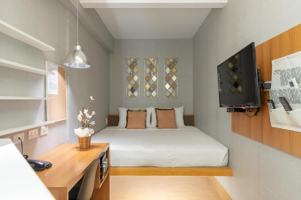 Двухместный (Стандартный двухместный номер с 1 кроватью без вида) отеля ZEN Rooms Selah Pods Pasay, Манила
