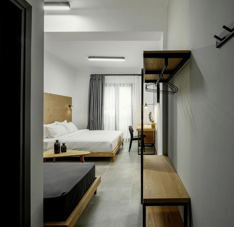 Двухместный (Двухместный номер Делюкс с 1 кроватью, вид на Белую башню) апартамента Pillow urban stay, Салоники